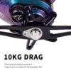 REE-17-19-9.jpg Reel Shark-x Baitcasting diseño compacto freno magentico. / Derecho - Izquierdo