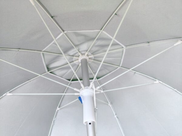 Sombrila mástil de aluminio, protección UV 2,2 mts (SOM-4-4) Ingreso estimado 20/09