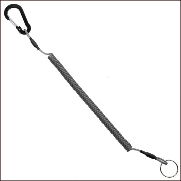 Cuerda elástica para herramientas con mosquetón x 2 unidades (TH-08)