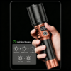 Linterna táctica de mano LED 1200 lúmenes (TORCH-10)