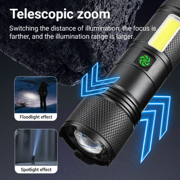 Linterna de mango LED 1000 lúmenes (TORCH-20)