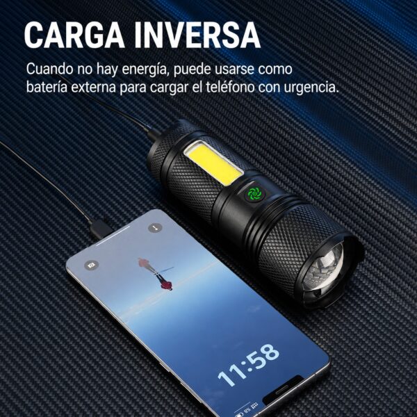 Linterna de mango LED 1000 lúmenes (TORCH-20)
