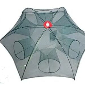 TRA-11-01-7.jpg Trampa para mojarras plegable 6 bocas color verde (TRA-11-02)