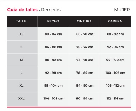 Remera Mujer JRY Alasia (32068)