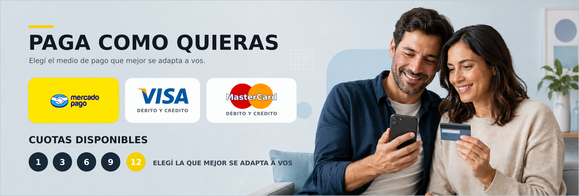 Pagá como quieras