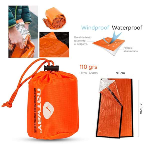 Manta de emergencia Waterdog (Memerg02)