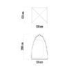 Carpa cambiador baño Waterdo Tent Bath (TENTBATH)