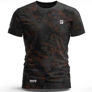 hALFTONE-NEGRO-F.jpg Remera Manga Corta Payo Panal