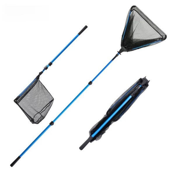 Copo de pesca plegable aluminio de 2,70 mts, 60cm (TRA-19-02)