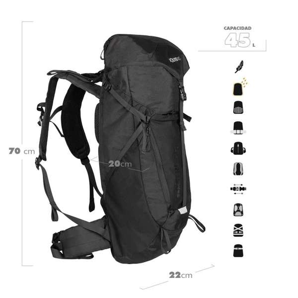 mochila_trekking_montanismo_waterdog_route45_1.jpg Mochila montaña trekking Waterdog 45L (Route45)