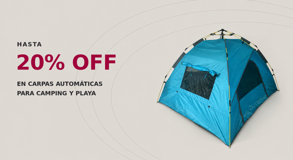 Promoción en carpas